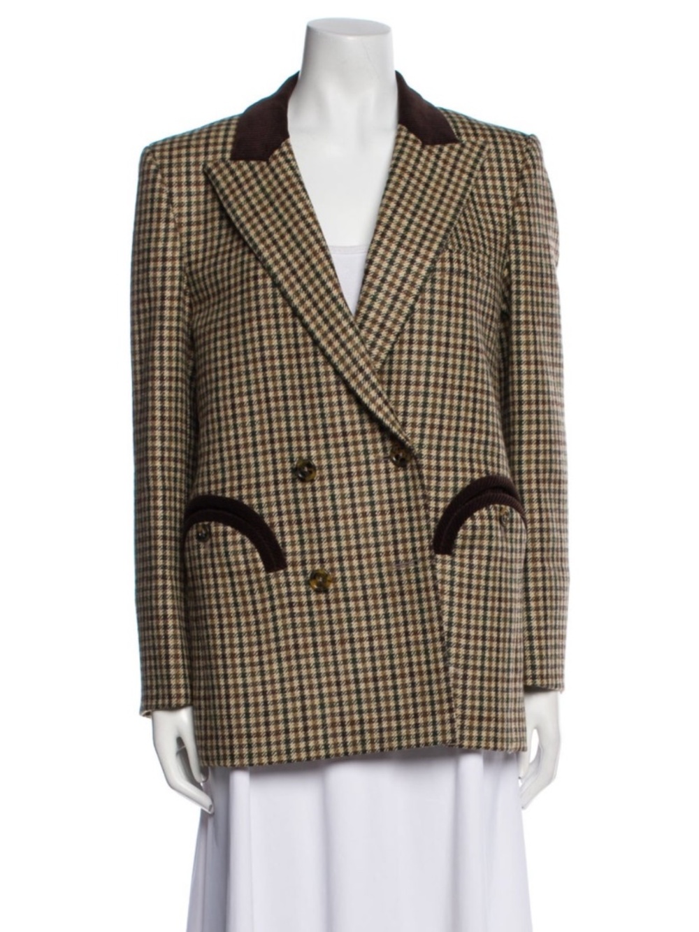 BLAZE MILANO | Resolute Cream Everyday Wool Blazer Size 0
